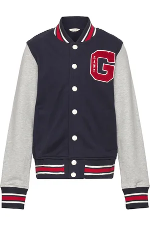 GANT Varsity Sweat Jacket Skaljakke Outdoorjakke Multi/patterned