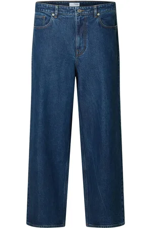 SELECTED Slhwide 3075 Dark Blue Jeans Express Bottoms Jeans Regular Blue