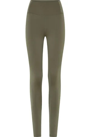 GIRLFRIEND COLLECTIVE Float High-Rise Legging, Long Bottoms Running-training Tights Khaki Green