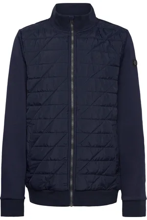 HUGO BOSS Cardigan Skaljakke Outdoorjakke Navy