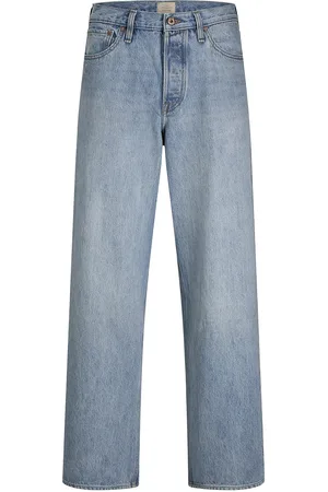JACK & JONES Jjidave Jjcooper Am 068 Bottoms Jeans Relaxed Blue Jack & J S