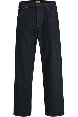 JACK & JONES Jjialex Jjcooper Am 568 Styd Bottoms Jeans Relaxed Blue Jack & J S