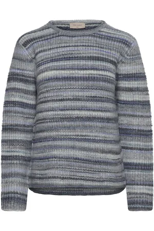Freequent Fqgrselly-Pullover Tops Knitwear Jumpers Black
