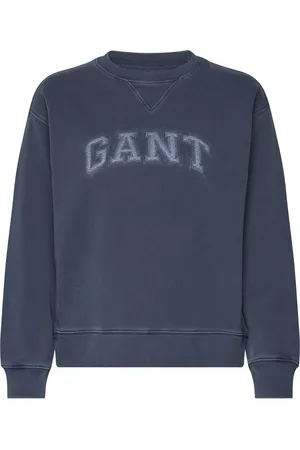GANT Arch C-Neck Sweat Tops Sweatshirts & Hoodies Sweatshirts Navy
