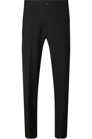 SELECTED Slh220-Loose Robert Flex Pant Bottoms Trousers Casual Black