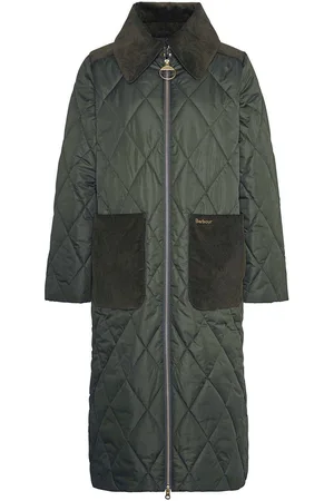 Barbour Malton Quilt Quiltet Jakke Khaki Green