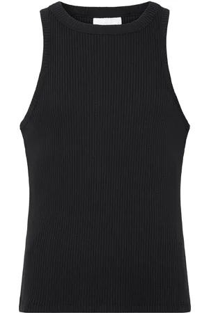 HAN Kjøbenhavn Racer Top Tops T-shirts Sleeveless Black