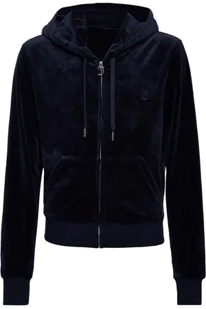 Juicy Couture Robertson Hoodie Tops Sweatshirts & Hoodies Navy
