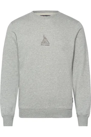 Helly Hansen F2F Organic Cotton S Tops Sweatshirts & Hoodies Sweatshirts Grey