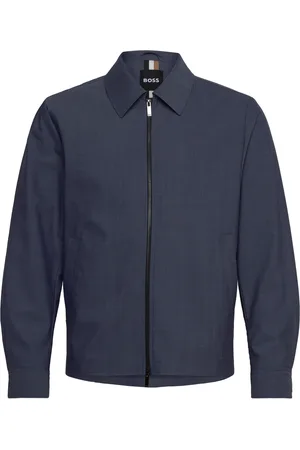 HUGO BOSS C-Hanry-Wing-251 Tynd Jakke Navy