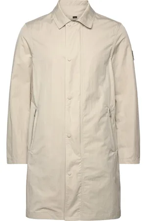 Belstaff Drill Coat St Beige Tynd Frakke Beige