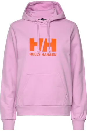 Helly Hansen W Hh Logo Hoodie 2.0 Sport Sweatshirts & Hoodies Hoodies Pink