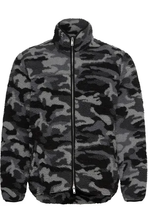 Matinique Malogan Print Tops Sweatshirts & Hoodies Fleeces Black
