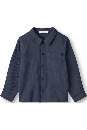 Fliink Elmo Ls Shirt Tops Shirts Long-sleeved Shirts Navy