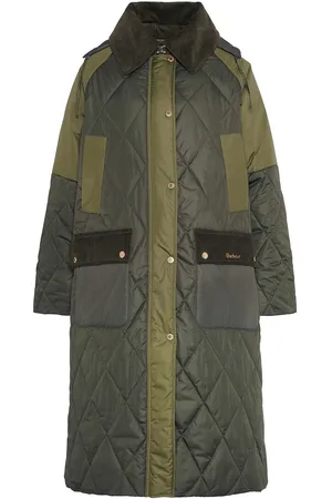 Barbour Cookston Quilt Quiltet Jakke Khaki Green