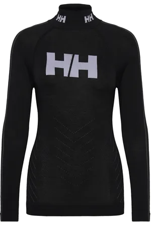 Helly Hansen H1 Pro Lifa Merino R Sport Women Sport Clothing Sport Base Layers Sport Base Layer Tops Black