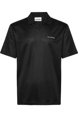 HAN Kjøbenhavn Football Tee Short Sleeve Tops Polos Short-sleeved Black