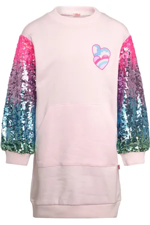 Billieblush Dress Dresses & Skirts Dresses Casual Dresses Long-sleeved Casual Dresses Pink