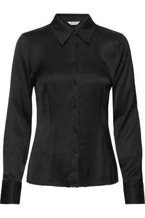 Part Two Lendapw Sh Tops Shirts Long-sleeved Black