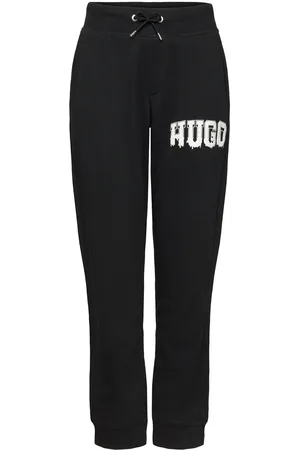 HUGO BOSS Jogging Bottoms Bottoms Sweatpants Black