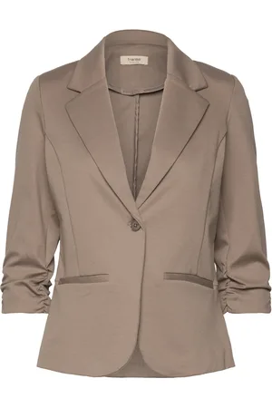 FRANSA Zablazer 1 Blazer Blazers Single Breasted Blazers Brown