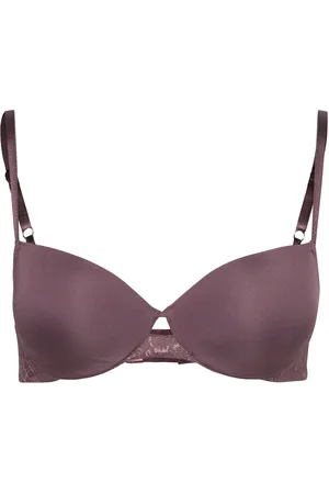 Hunkemöller Lea Padded Underwired Bra Lingerie Bras & Tops Wired Bras Brown