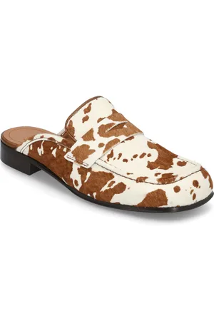 Billi Bi Shoes Shoes Mules & Slip-ins Flat Mules Brown