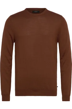 Matinique Mapetro Tops Knitwear Round Necks Brown