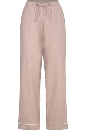 Hunkemöller Flannel Pyjama Pants Pyjamas Nattøj Pink