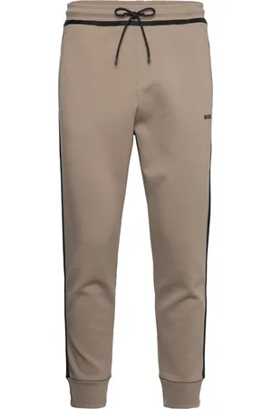 HUGO BOSS Hadiko Tape Sport Sport Clothing Sport Pants Sport Sweatpants Beige