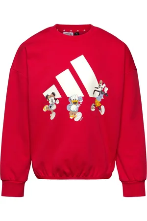 adidas Lk Dy Mm Swt Sport Sweatshirts & Hoodies Sweatshirts Red