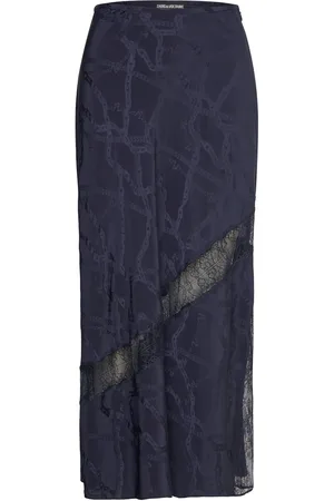 Zadig & Voltaire Jaylal Jac Chaines Designers Knee-length & Midi Skirts Navy