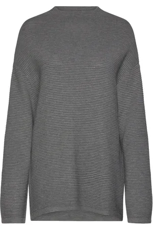 INWEAR Tiaiw Boxy Pullover Tops Knitwear Jumpers Grey