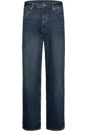 Weekday Galaxy Loose Straight Jeans Bottoms Jeans Relaxed Blue