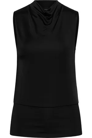 HUGO BOSS Esensa Tops T-shirts & Tops Sleeveless Black