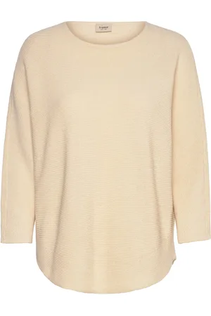 FRANSA Frsinja Pu 1 Tops Knitwear Jumpers Yellow