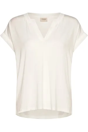 FRANSA Frliv Tee 1 Tops T-shirts & Tops Short-sleeved White