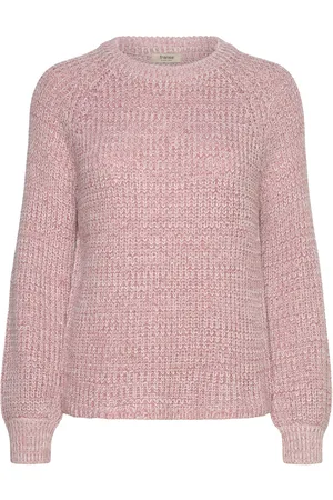 FRANSA Frerni Pu 1 Tops Knitwear Jumpers Pink
