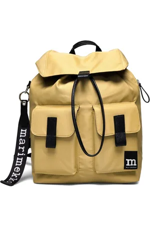 Marimekko Everything Backpack L Solid Rygsæk Taske Yellow