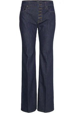 Ralph Lauren High-Rise Flare Jean Bottoms Jeans Flares Blue