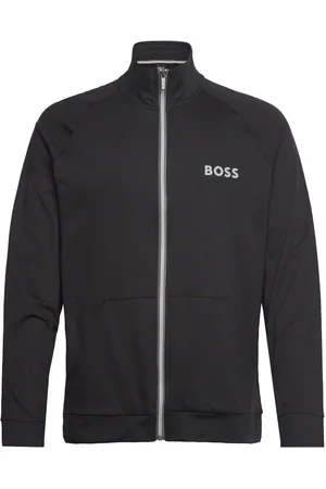 HUGO BOSS Authentic Jacket Z Tops Sweatshirts & Hoodies Sweatshirts Black