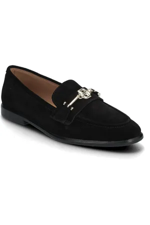 HUGO BOSS Helyan_Loaf_Sdhb Shoes Heels Heeled Loafers Black