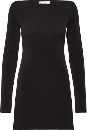 Weekday Mini Dress Kort Kjole Black