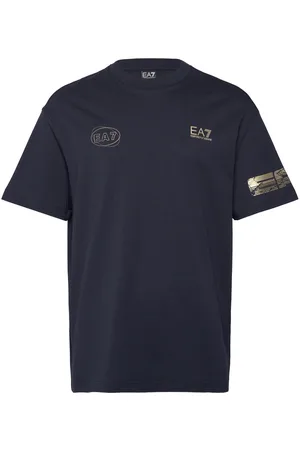 EA7 T-Shirt Tops T-Kortærmet Skjorte Navy