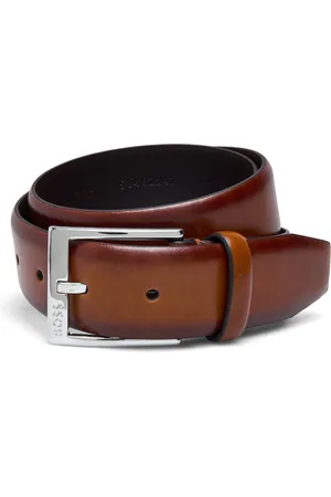 HUGO BOSS Elloy-Pc-An_Sz35 Accessories Belts Classic Belts Brown