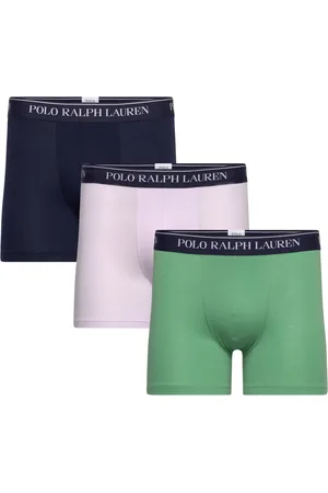 Ralph Lauren Stretch Cotton Boxer Brief 3-Pack Boxershorts Navy