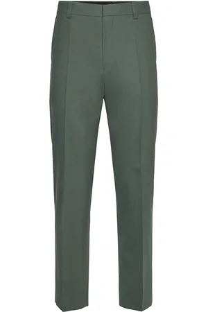 HUGO BOSS Teagan231X Bottoms Trousers Formal Khaki Green