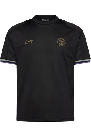 EA7 T-Shirt Tops T-Kortærmet Skjorte Black