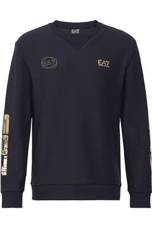 EA7 Sweatshirt Tops Sweatshirts & Hoodies Sweatshirts Navy