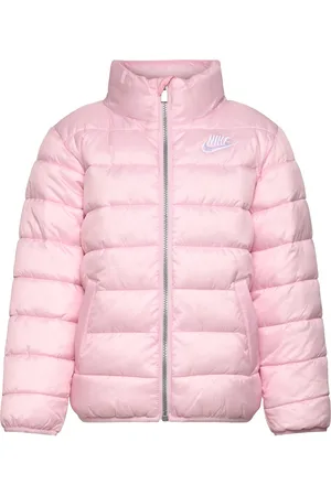 Nike Mw-Mid-Weight Outerwear Sport Jackets & Coats Puffer & Padded Pink